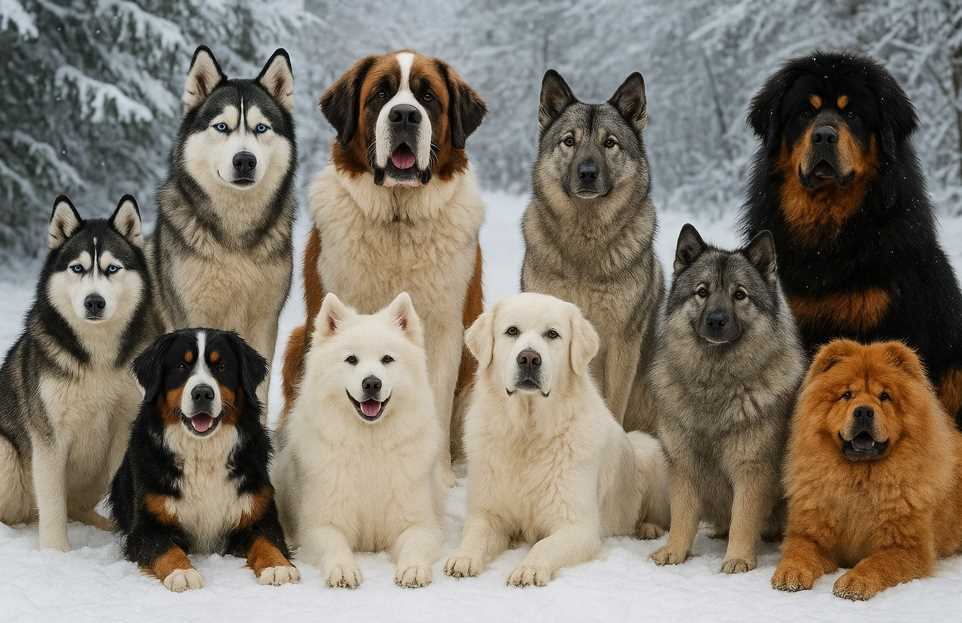 Best Dog Breeds That Love the Winter Season