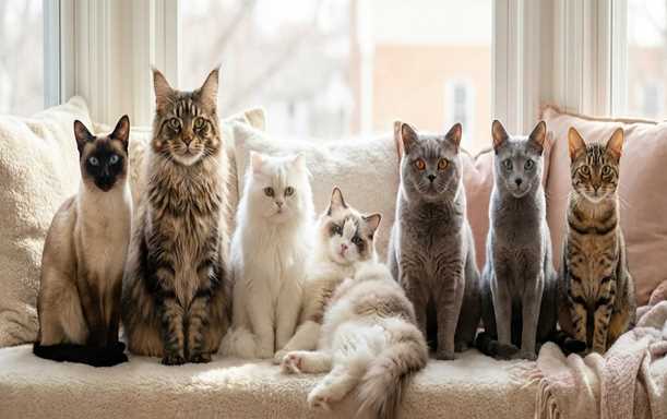 7 Best Cat Breeds for First-Time Cat Owners (Beginner-Friendly Guide)